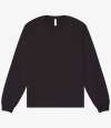 CV3511 3511 Canvas Unisex Heavyweight Long Sleeve Boxy T-Shirt Dark Grey colour image